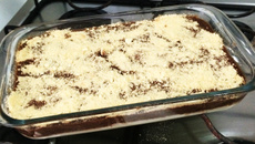 Pavê de biscoito maizena