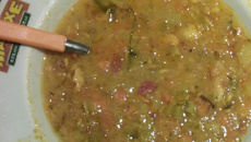 Sopa de salmão