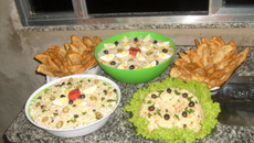 Fritada de mortadela defumada