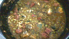 Filé de sardinha com calabresa