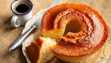 Bolo de goma de tapioca