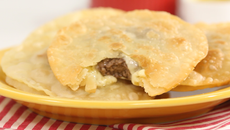 Pastel de hambúrguer 