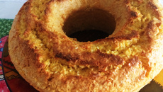 Bolo de milho verde com tapioca