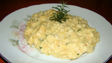 Risoto de Frango ao Curry