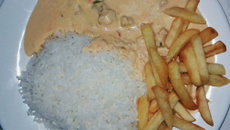 Estrogonofe de frango