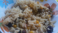 Arroz com passas