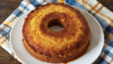 Bolo de milho verde saboroso