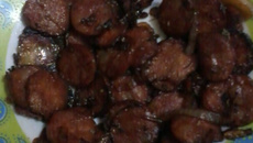 Calabresa ao molho shoyu