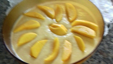 Mousse de manga com coco maravilhoso