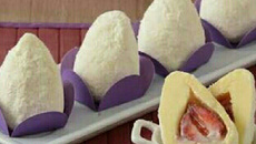 Coxinha de leite em pó