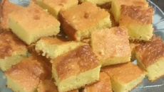 Bolo de milho rápido e muito gostoso