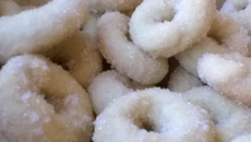 Rosquinha de pinga da vó Joana