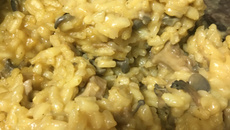 Risoto de Cogumelos