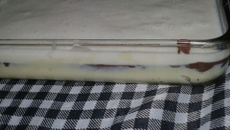 Pavê três camadas (sem biscoito)