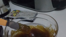 Geleia da casca do abacaxi