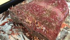 Picanha no avesso com provolone 