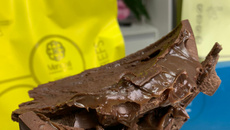 Ovo trufado com brigadeiro de café