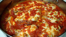 Coxa de frango à parmegiana