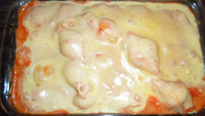 Conchiglione ao molho rosé