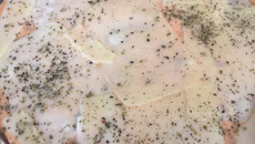 Peixe ao molho rosê