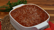 Picadinho na travessa