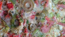 Omelete de forno (parece torta)