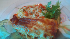 Panqueca de carne moída