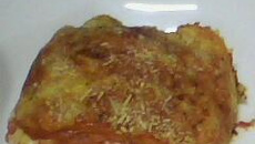 Lasanha 2 queijos e presunto