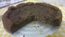 Bolo chocolate-chips