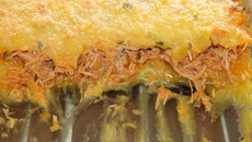 Escondidinho de batata salsa e frango light