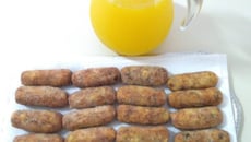 Croquete de bacalhau com massa de mandioca