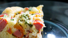 Torta fácil de salsicha