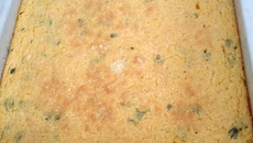 Bolo de milho salgado