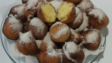Bolinho de fubá frito