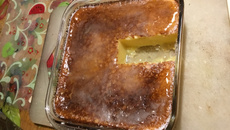 PUDIM DE LEITE NO PIREX