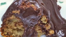 Bolo de banana de micro-ondas