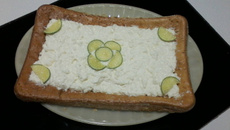 Bolo mousse de limão