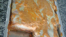 Lasanha de pão de forma