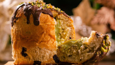 Panetone de pistache caseiro