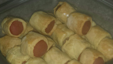 Enroladinho de salsicha