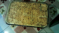 Lasanha de biscoito cream cracker