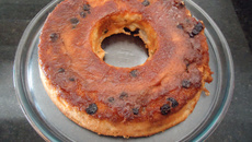 Pudim de pão rápido e fácil