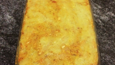 Escondidinho de frango com batata doce fit