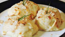 Pacotinhos de lasanha