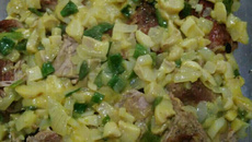 Filé mignon suíno com molho de mostarda