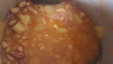 Feijão branco da thai & junior