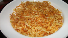 Batata palha caseira