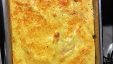 Delicioso bauru de forno