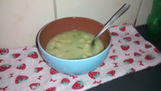 Sopa de batata saudável