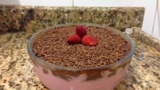 Cobertura de brigadeiro para bolo